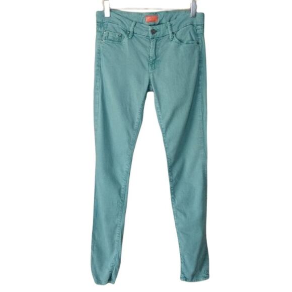 MOTHER The Looker Ankle Painted Ladies Denim Jeans - Picture 1 of 9